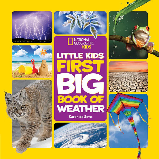 Paradise Clay PGN479 National Geographic Little Kids First Big Book of Weather - Book