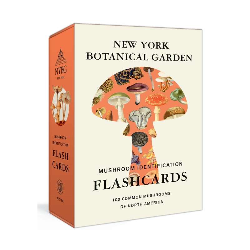 Paradise Clay PGN470 New York Botanical Garden Mushroom Identification Flashcards - Book