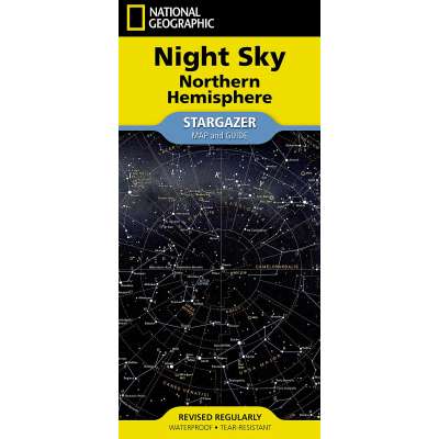 Paradise Clay NGM053 National Geographic Night Sky - Northern Hemisphere (Stargazer folded) - Map