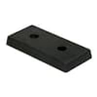 Vestil B-818 Dock Bumper, 8 in. D, Rubber, Rectangular