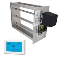 iO HVAC Controls D-Z1-1610 Zone One 16 X 10 Damper Assembly