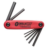 BONDHUS® 12587 2Mm-8Mm Gorilla Grip Foldup Tool Set