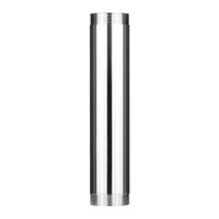 Jones Stephens P38078 1-1/4" x 6" Chrome Plated Brass Threaded Extension Tube 20 Gauge
