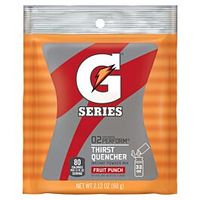 GATORADE® 33808 1Qt.Pkg.Fruit Punch 24/Case X 6=Mcs 1 Mcs=144Pk (144 EA)
