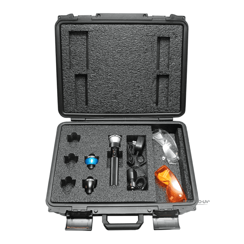 Spectro-UV OFK-300A/FB OptiMax™ Multi-Lite™ LED Forensic Alternate Light Source (ALS) Inspection Field Kit United Kingdom (Type G)