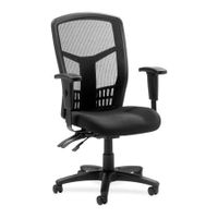 Lorell LLR86201102 ErgoMesh Series Managerial Mesh Mid-Back Chair