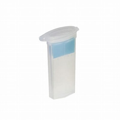 Globe Scientific 513052 Slide Mailer Polypropylene Flip Top for 2 slides Natural 100/Pack 10 Packs/Unit