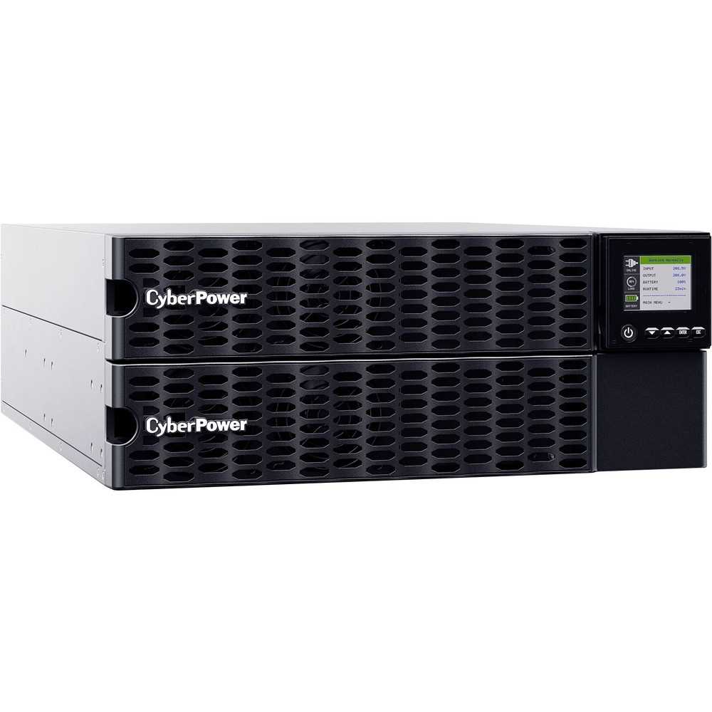 CyberPower OL10KRTHD 10KVA/10KW RT 200-240V Hardwire Online Ups PF 1 4U Rmcard 3-Year Warranty