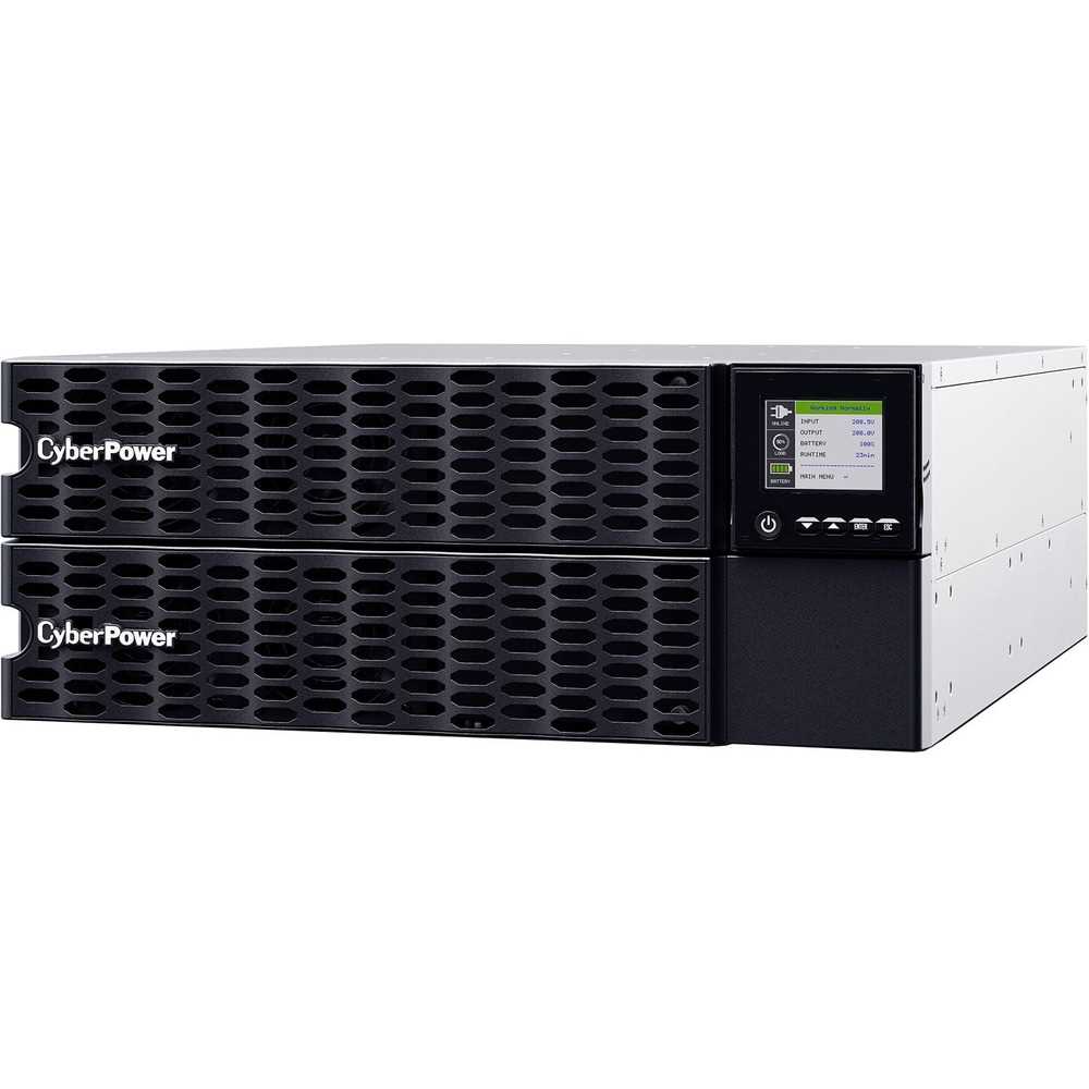 CyberPower OL10KRTHD 10KVA/10KW RT 200-240V Hardwire Online Ups PF 1 4U Rmcard 3-Year Warranty