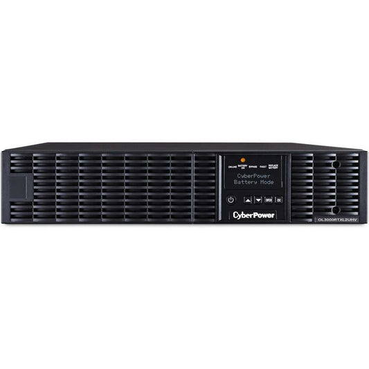 CyberPower OL3000RTXL2UHVN Smart App Online UPS Systems - 3000VA/2700W, 200 - 240 VAC, NEMA L6-20P, 2U, Rack / Tower, Sine Wave, 3 Outlets, LCD, PowerPanel® Business, $400000 CEG, 3YR Warranty