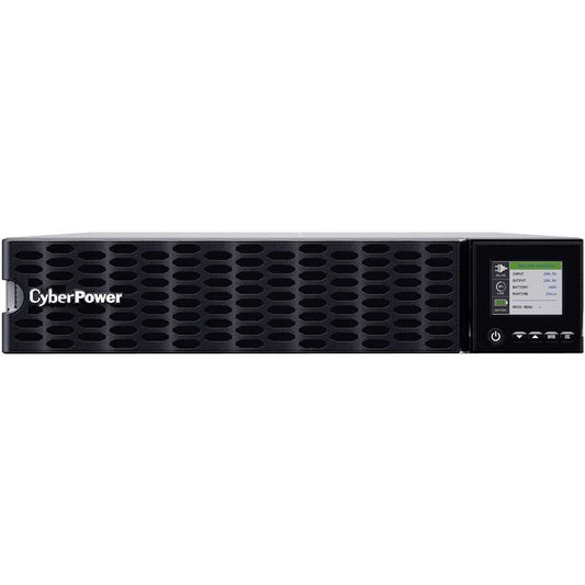 CyberPower OL5KRTHD Smart App Online UPS Systems - 5000VA/5000W, 200 - 240 VAC, Hardwire Terminal (NEMA L6-30P power cord included), 2U, Rack / Tower, Sine Wave, 4 Outlets, LCD, PowerPanel® Business, $300000 CEG, 3YR Warranty