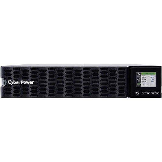 CyberPower OL6KRTHD Smart App Online UPS Systems - 6000VA/6000W, 200 - 240 VAC, Hardwire Terminal (NEMA L6-30P power cord included), 2U, Rack / Tower, Sine Wave, 4 Outlets, LCD, PowerPanel® Business, $300000 CEG, 3YR Warranty