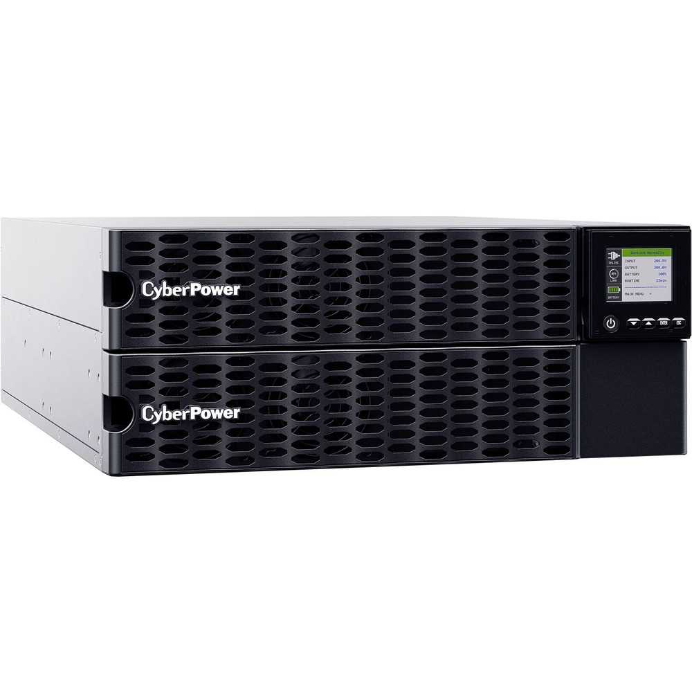 CyberPower OL8KRTHD 8KVA/8KW RT 200-240V Hardwire Online Ups PF 1 4U Rmcard 3-Year Warranty