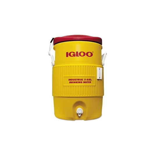 IGLOO 451 5 Gal Yellow/Red Plasticind. Cooler