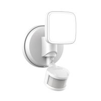 Feit Electric S6/500/850/SOL/WH 6 in. Daylight (5000K) White Solar Single Head Motion Security Floodlight