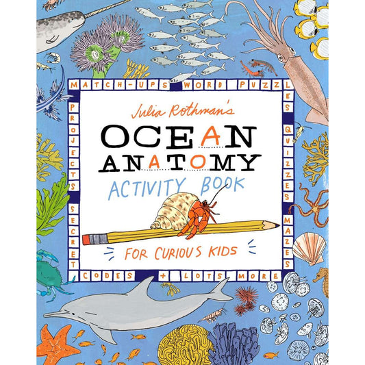 Paradise Clay HCT080 Julia Rothman's Ocean Anatomy - Activity Book