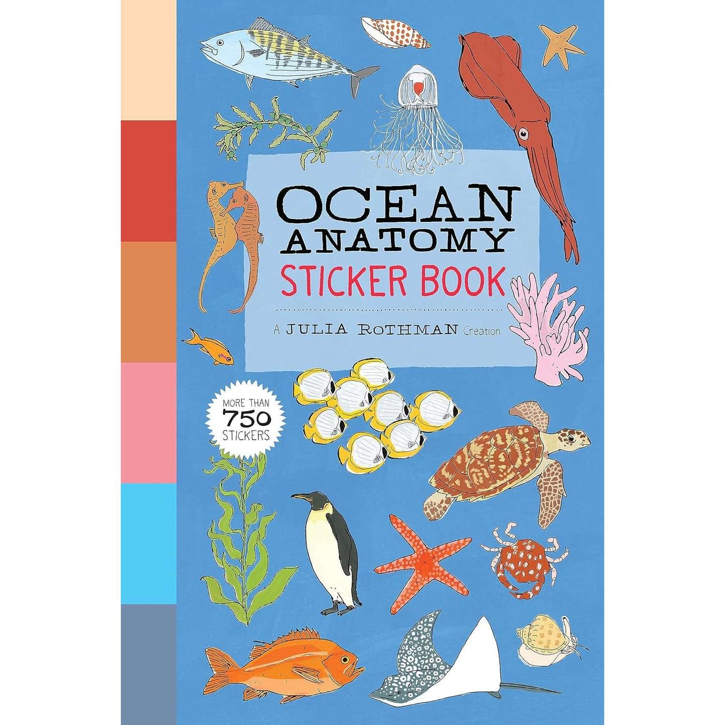 Paradise Clay HCT083 Ocean Anatomy Sticker Book - Book
