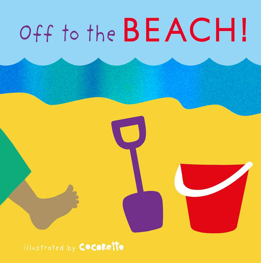 Paradise Clay CPB029 Off to the Beach! - Board Book