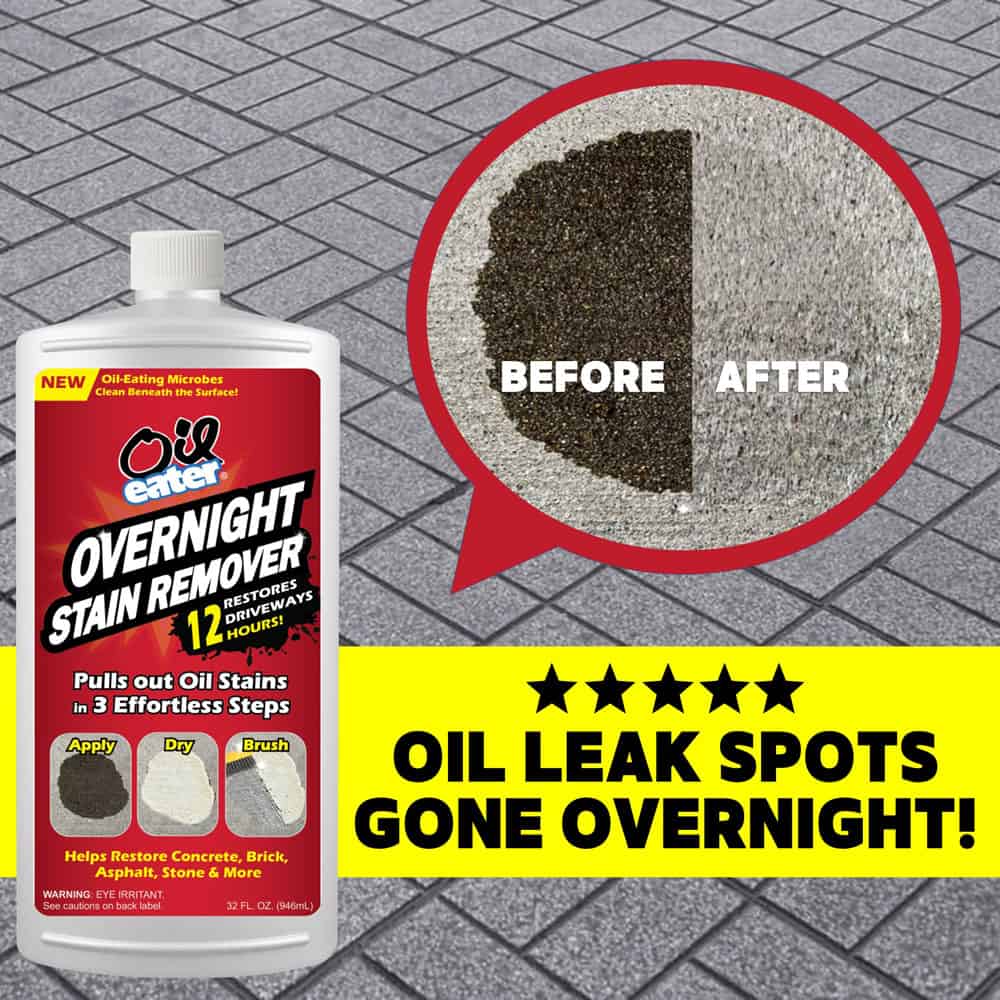 Oil Eater AOD3232301 32oz Overnight Stain Remover for Concrete