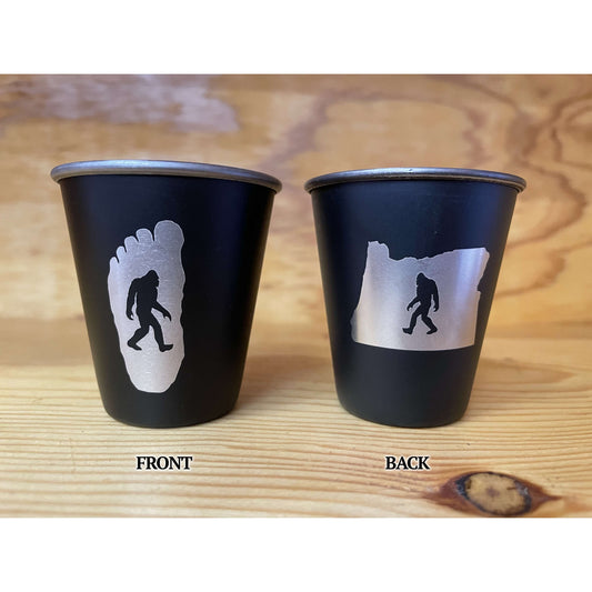 Paradise Clay SHG007 Oregon Bigfoot Stainless Steel Shot Glass
