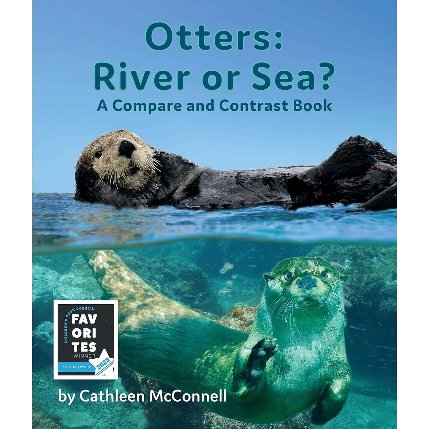 Paradise Clay ARB013 Otters: River or Sea? A Compare and Contrast Book