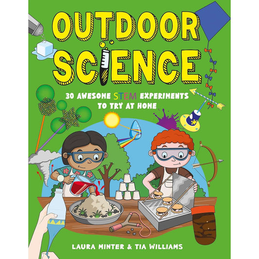 Paradise Clay PGW313 Outdoor Science (30 Awesome STEM Experiments) - Book
