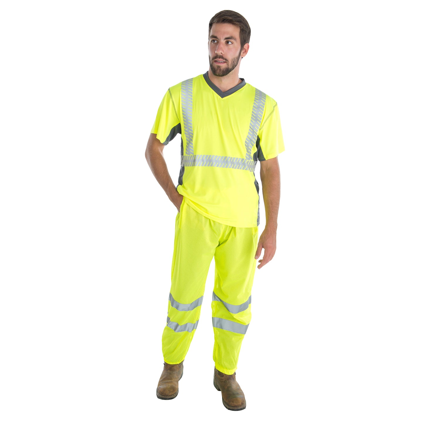 Cordova Safety P1012XL/3XL Pants, COR-BRITE®, Class E