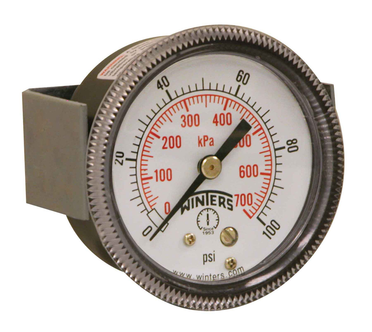 Winters Instruments P9U901438UC P9U 90 Series Panel Mounted Pressure Gauge