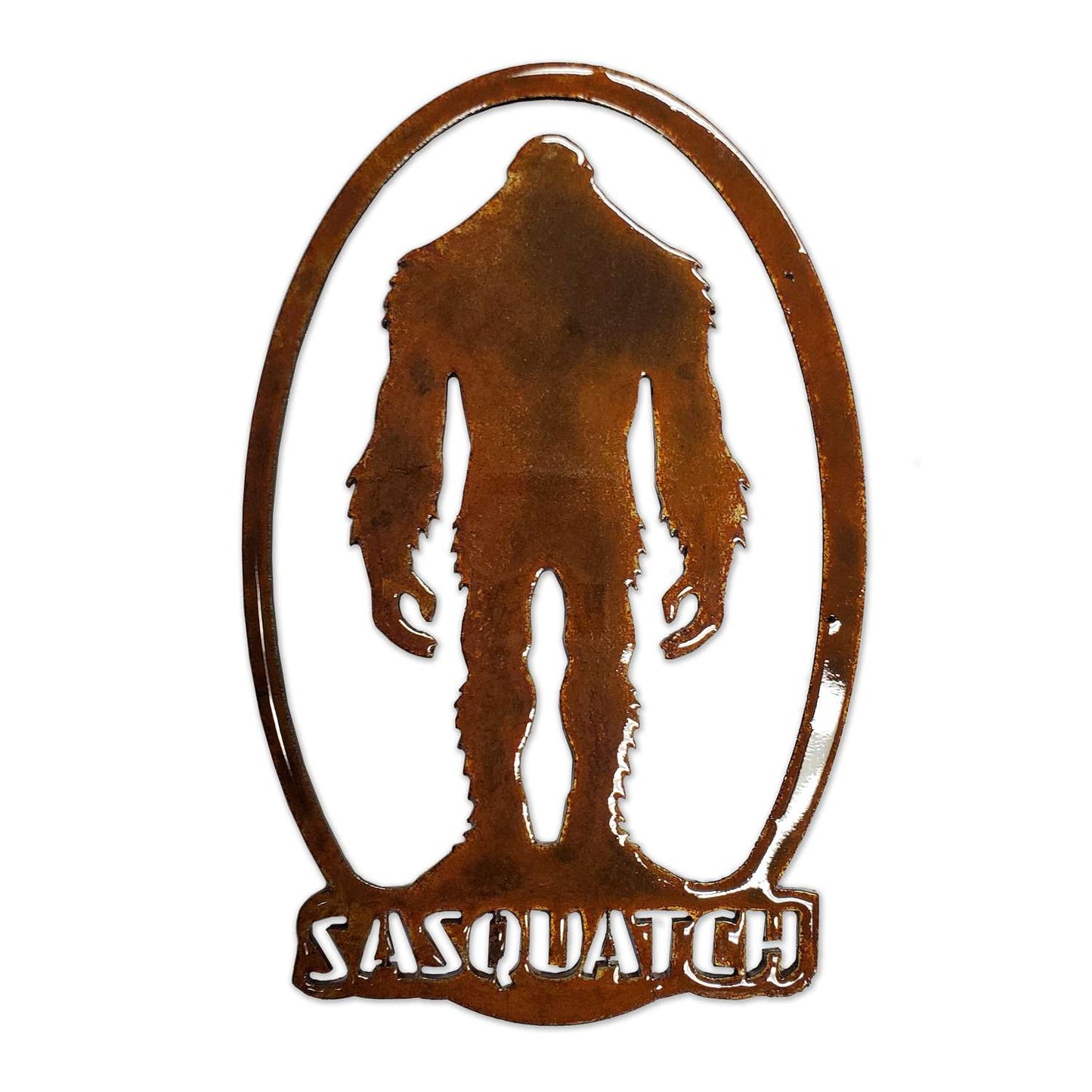 Paradise Clay PAR680 Sasquatch Oval MAGNET