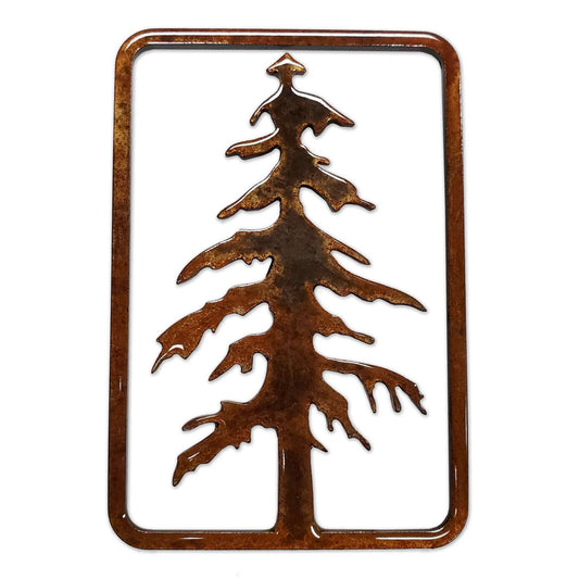 Paradise Clay PAR684 Tree in Frame MAGNET
