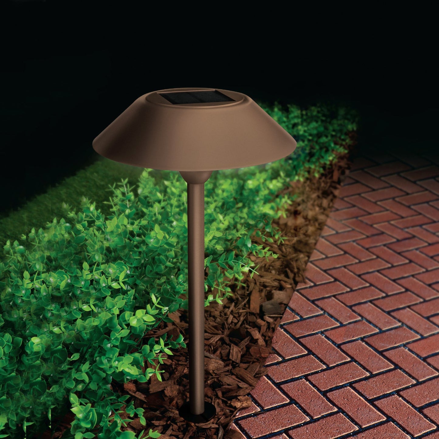 Feit Electric PATH/SYNC/SOL/BZ/RP 12 in. OneSync Landscape Bronze Solar Pathway Light