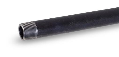 Everflow PCBL1560  1-1/2" x 60" Black Steel Pre-Cut Pipe