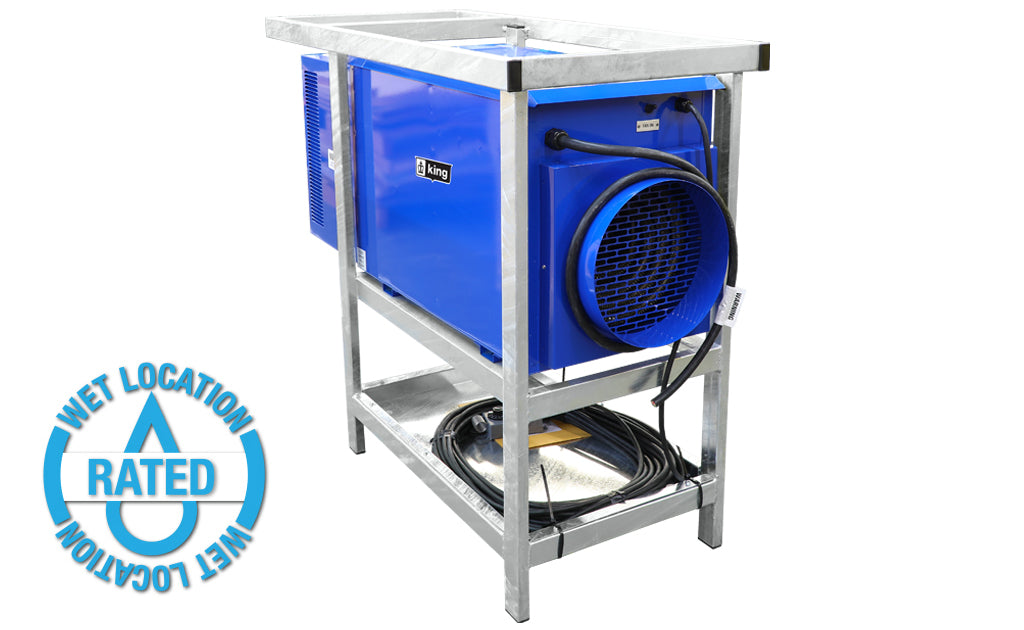 Pckf Portable Outdoor Rated Unit Heater 20Kw 480V 3-Ph