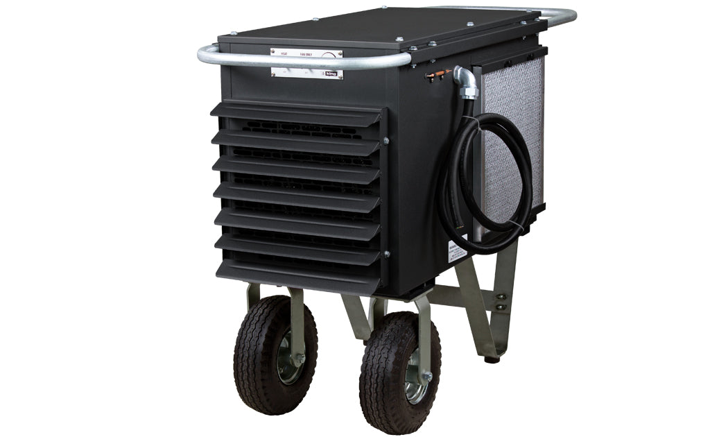 King Electric PCKW2415-3 Pckw Portable Wheeled Unit Heater 15Kw 240V 3-Ph