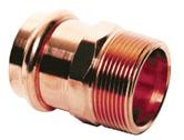 Everflow PCMA0100 1 Copper Male Adapter, P x MPT, 1'' x 1''