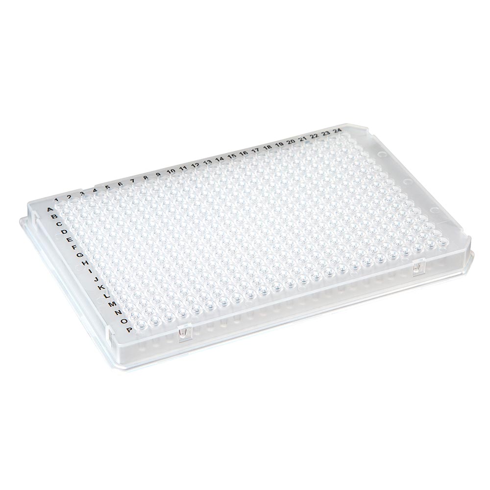 Globe Scientific PCR-384-ROCW 384-Well PCR Plate A24/P24 Two Notch design (Roche-style) White