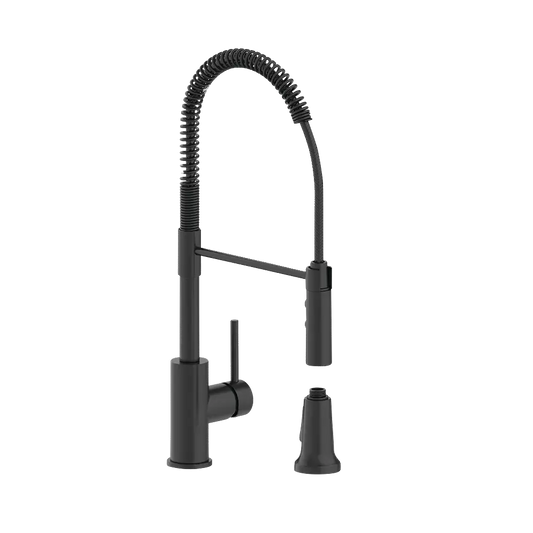 Matco-Norca PD-155MB Padova Single Handle Culinary Kitchen Faucet, Matte Black