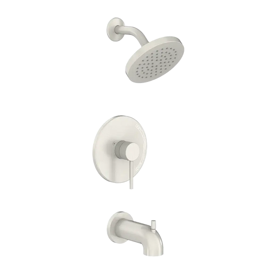 Matco-Norca PD-731BNJP Padova Tub & Shower Trim, Slip On Diverter Spout, Job Pack, Brushed Nickel