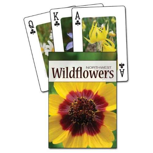 Paradise Clay PER125 Wildflowers of the Northwest Playing Cards