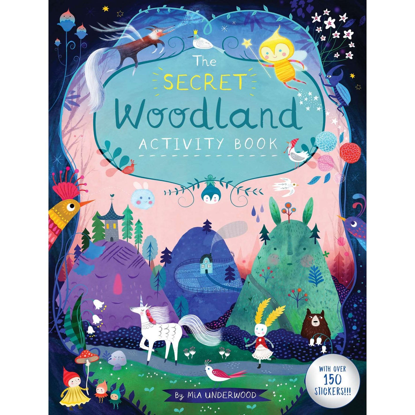 Paradise Clay PER227 The Secret Woodland Activity Book - Book