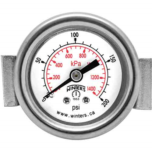 Winters Instruments PEU1440UC Pet Economy Test Gauge/ Pet-Lf Lead Free Economy Test Gauge