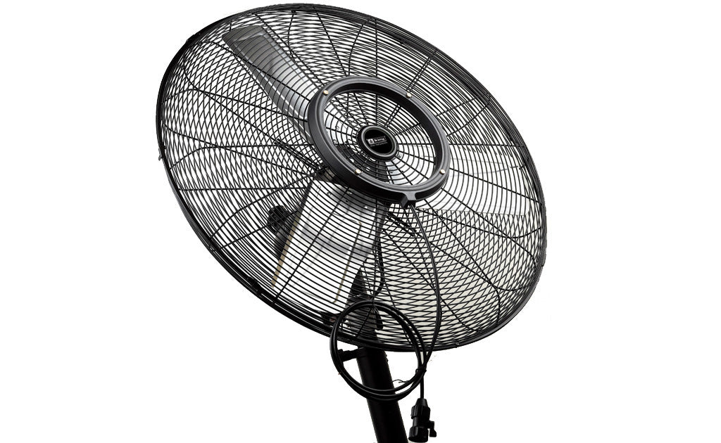 King Electric PFO-30 30" Outdoor Rated Oscillating Air Circulator With Pedistal Base
