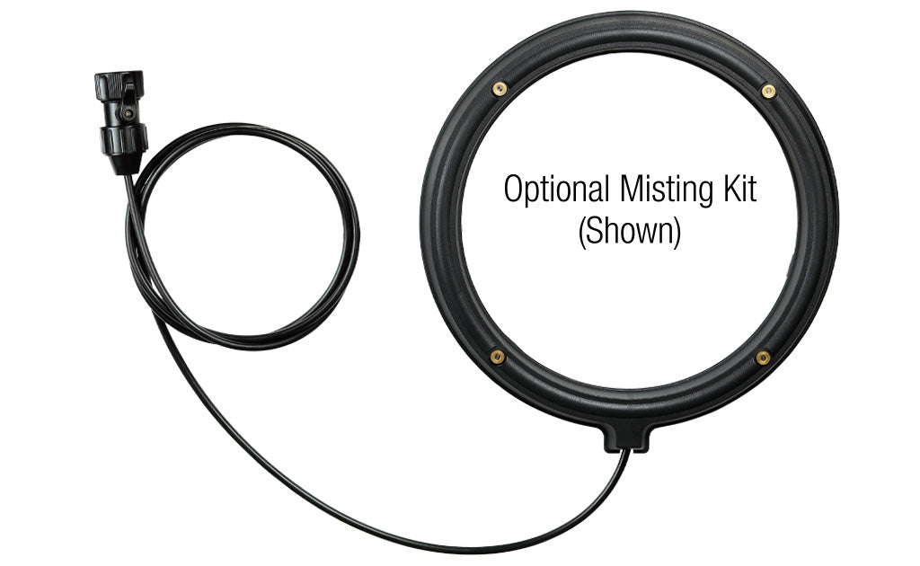 King Electric PFO-30 30" Outdoor Rated Oscillating Air Circulator With Pedistal Base