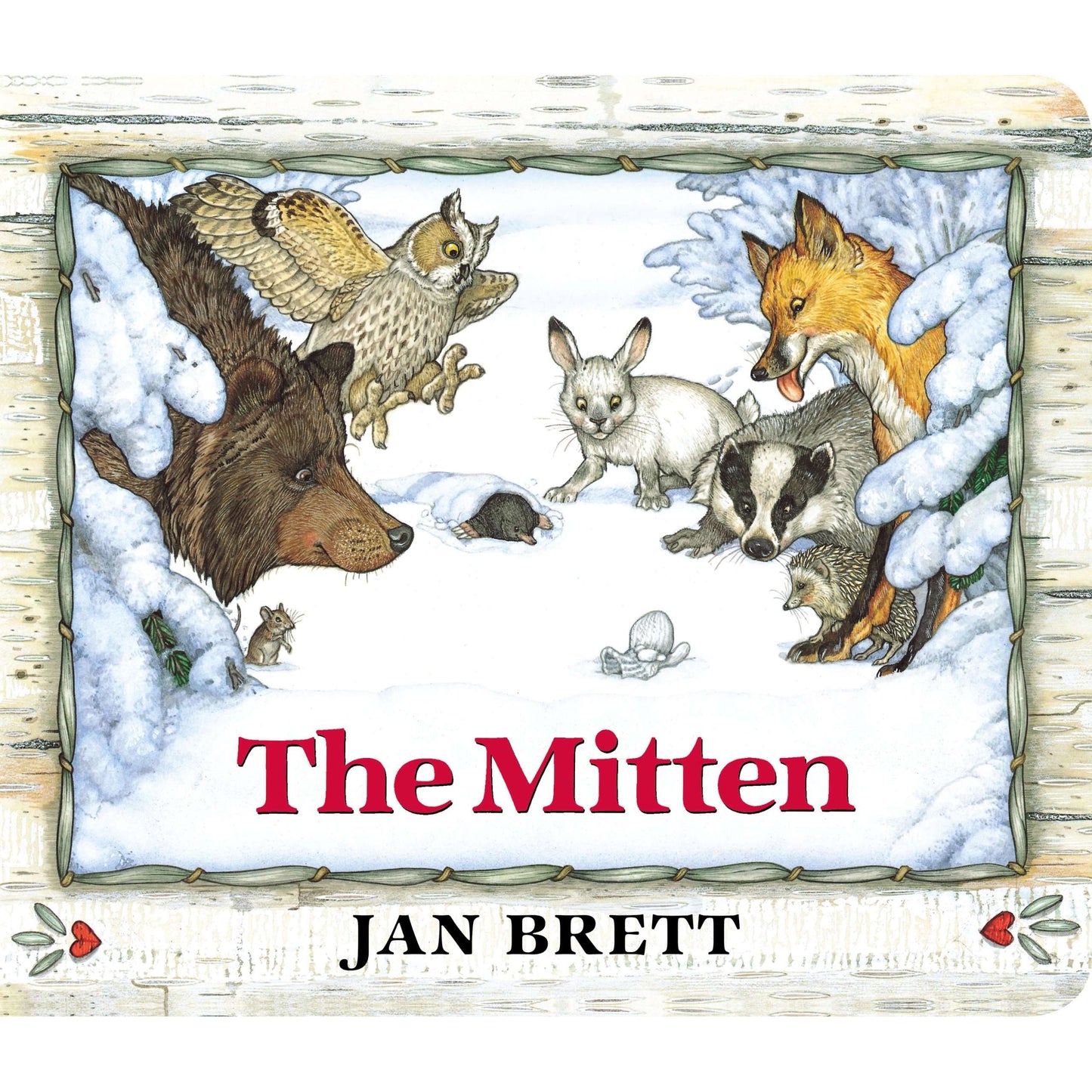Paradise Clay PGN152 The Mitten: Oversized Board Book - Book