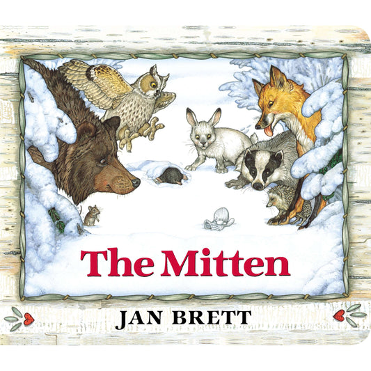 Paradise Clay PGN152 The Mitten: Oversized Board Book - Book
