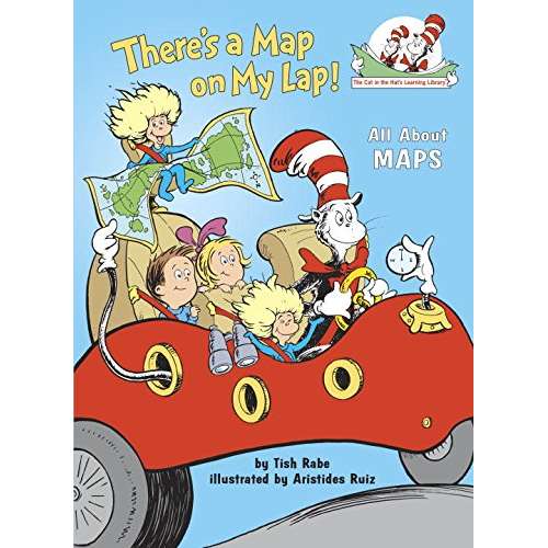 Paradise Clay PGN197 There's a Map on My Lap!: All About Maps - Book