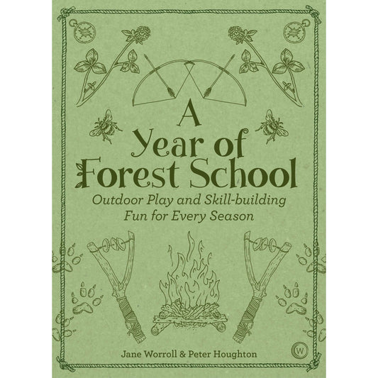 Paradise Clay PGN285 A Year of Forest School: Outdoor Play and Skill-building Fun for Every Season - Book