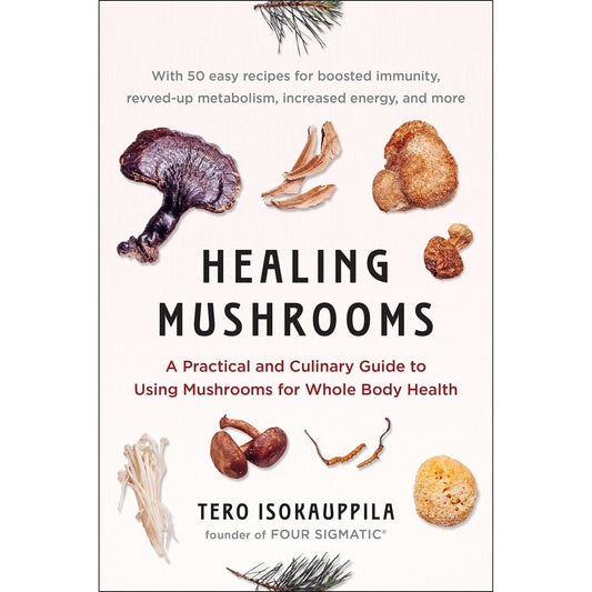 Paradise Clay PGN317 Healing Mushrooms: A Practical and Culinary Guide to Using Mushrooms for Whole Body Health - Book