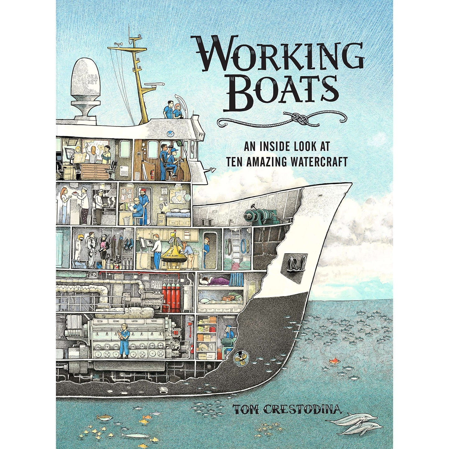 Paradise Clay PGN397 Working Boats: An Inside Look at Ten Amazing Watercraft - Book