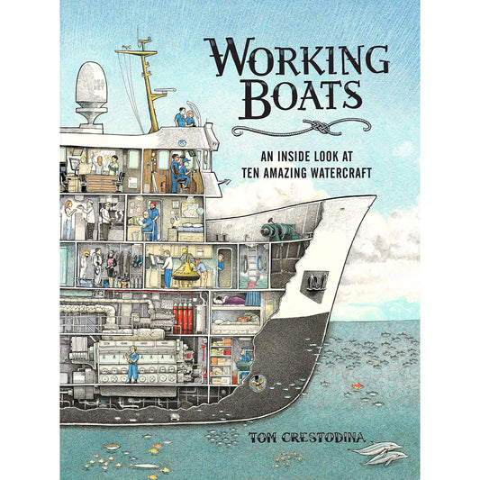 Paradise Clay PGN397 Working Boats: An Inside Look at Ten Amazing Watercraft - Book
